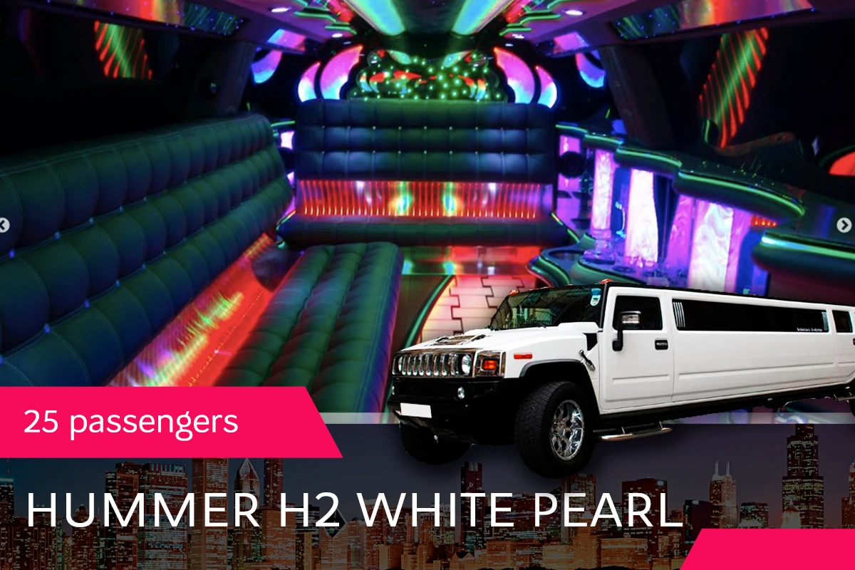 Hummer H2 White Pearl